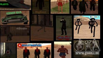 Créatures mystiques pour GTA San Andreas