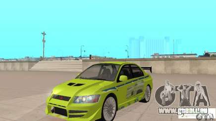 Mitsubishi Lancer Evo The Fast and the Furious 2 pour GTA San Andreas