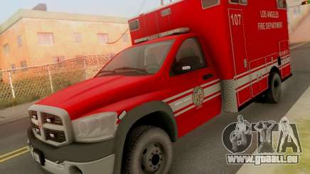 Dodge Ram 1500 LAFD Paramedic pour GTA San Andreas