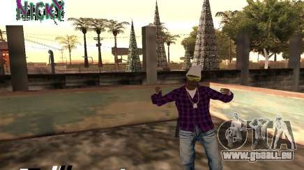 Pak Skins Ballas für GTA San Andreas