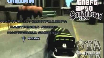 Vidéo de drift menu GTA4 pour GTA San Andreas