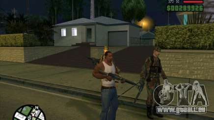 Armes de jet pour GTA San Andreas