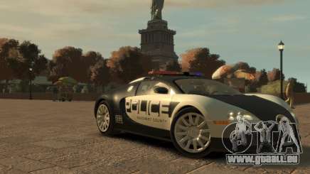 Bugatti Veyron Police [EPM] für GTA 4