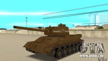 Réservoir T-34 pour GTA San Andreas