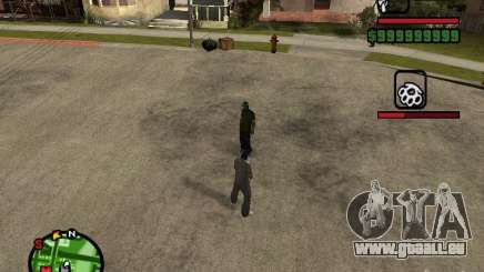 Remplissage HP et armures deuxième joueur v1.0 pour GTA San Andreas