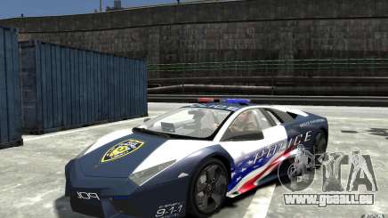 Lamborghini Reventon Police Stinger Version für GTA 4