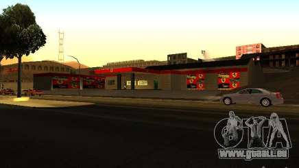 Der Ferrari-Garage in Dorothy für GTA San Andreas