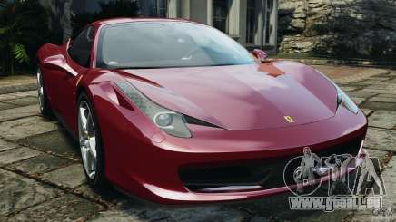 Ferrari 458 Italia 2010 v2.0 pour GTA 4