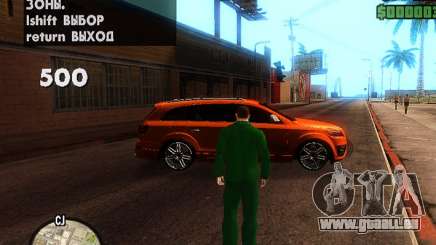 Voitures de spawn-spawn Сar pour GTA San Andreas