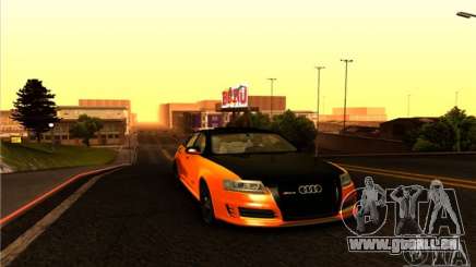 Audi RS6 Black Edition pour GTA San Andreas