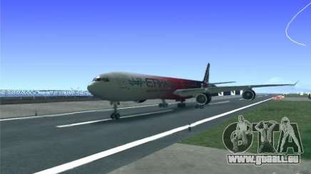 Airbus A340-600 Etihad Airways F1 Livrey pour GTA San Andreas