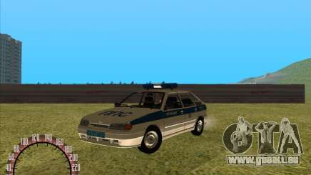 Ваз 2114 russische Polizei für GTA San Andreas