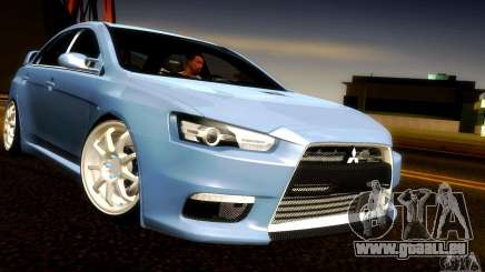 Mitsubishi Lancer Evolution X pour GTA San Andreas