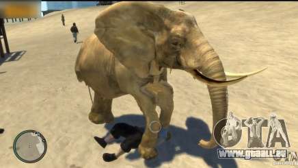 Éléphant pour GTA 4
