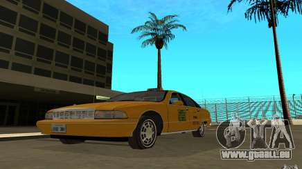 Chevrolet Caprice taxi pour GTA San Andreas