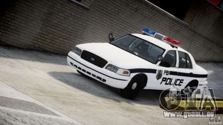 Ford Crown Victoria FBI Police 2003 pour GTA 4