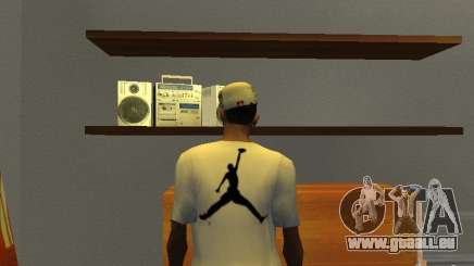 Nike Air Jordan - T-Shirt für GTA San Andreas