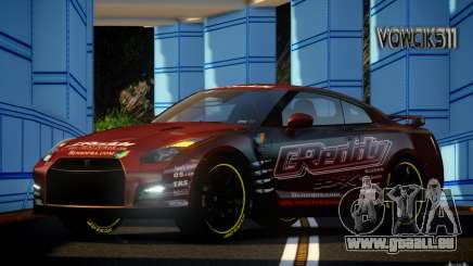 Nissan GT-R Black Edition GReddy für GTA 4