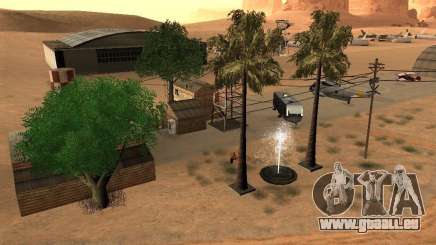 Nouvelles installations de l'aéroport dans le désert pour GTA San Andreas