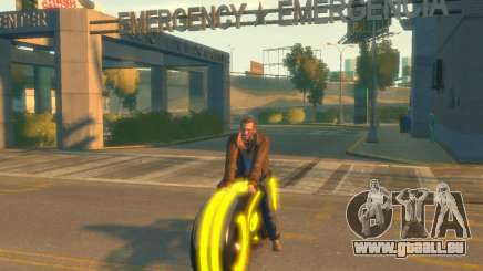 Moto du trône (néon jaune) pour GTA 4