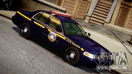 Ford Crown Victoria New York State Patrol [ELS] für GTA 4