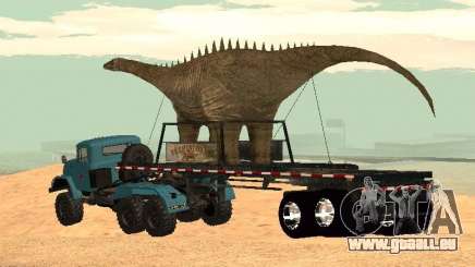 Dinosaurier-Trailer für GTA San Andreas