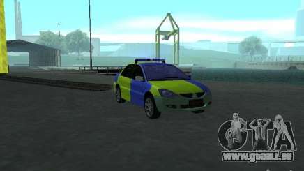 Mitsubishi Lancer Police pour GTA San Andreas