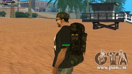 Military backpack für GTA San Andreas