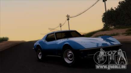 Chevrolet Corvette C3 Stingray T-Top 1969 v1.1 pour GTA San Andreas
