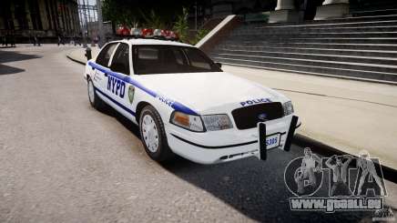 Ford Crown Victoria Police Department 2008 NYPD pour GTA 4