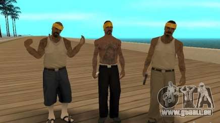 Standardmodelle von Vagos für GTA San Andreas