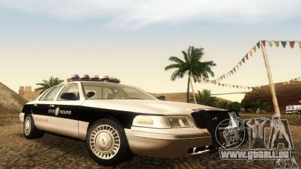 Ford Crown Victoria New Corolina Police pour GTA San Andreas