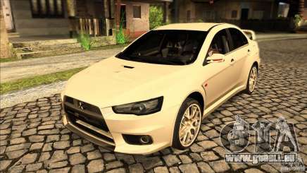 Mitsubishi Lancer Evo X für GTA San Andreas