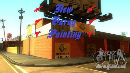 New Garage Painting für GTA San Andreas