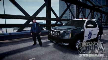Cadillac Escalade Police V2.0 Final für GTA 4