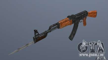 AK 47 avec baïonnette pour GTA San Andreas