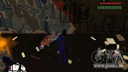 Clochards dans la ruelle pour GTA San Andreas