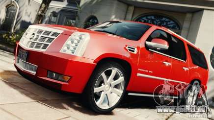 Cadillac Escalade ESV Platinum 2012 pour GTA 4