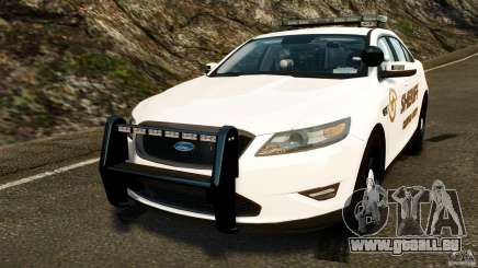 Ford Taurus 2010 CCSO Police [ELS] für GTA 4