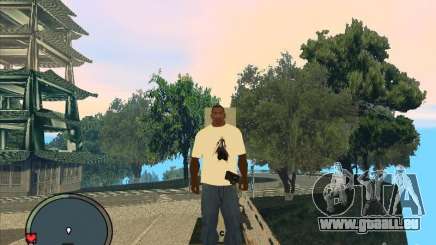 Bleach t-shirt für GTA San Andreas