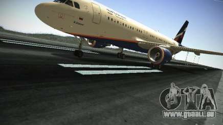Aeroflot Russian Airlines Airbus A320 für GTA San Andreas