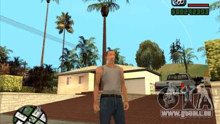 Weiße Cj für GTA San Andreas