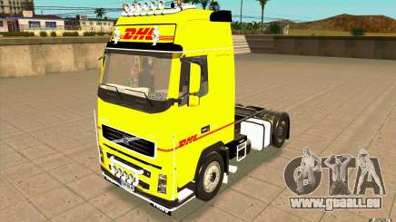 Volvo FH16 Globetrotter DHL pour GTA San Andreas