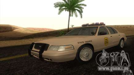 Ford Crown Victoria Iowa Police pour GTA San Andreas