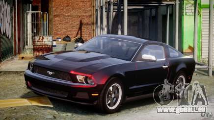 Ford Mustang V6 2010 Chrome v1.0 pour GTA 4