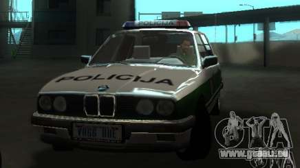 BMW E30 Sedan Police für GTA San Andreas