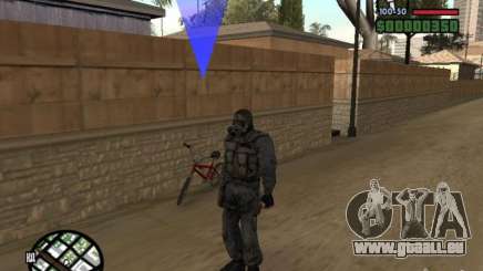 Stalker Söldner in Maske für GTA San Andreas