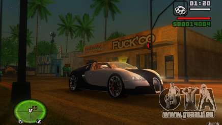 Bugatti Veyron 16.4 Grand Sport Sang Bleu für GTA San Andreas