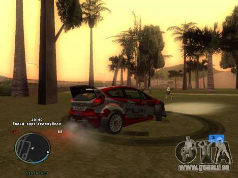 Ford Fiesta RS WRC pour GTA San Andreas