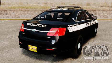 Ford Taurus Police Interceptor 2013 LCPD [ELS] pour GTA 4